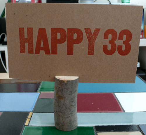 Happy 33!